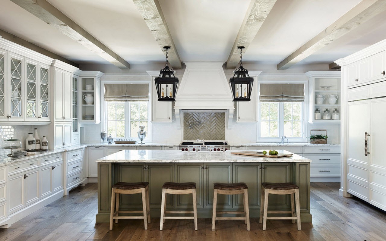 Μεσογειακός σχεδιασμός φωτογραφικής κουζίνας