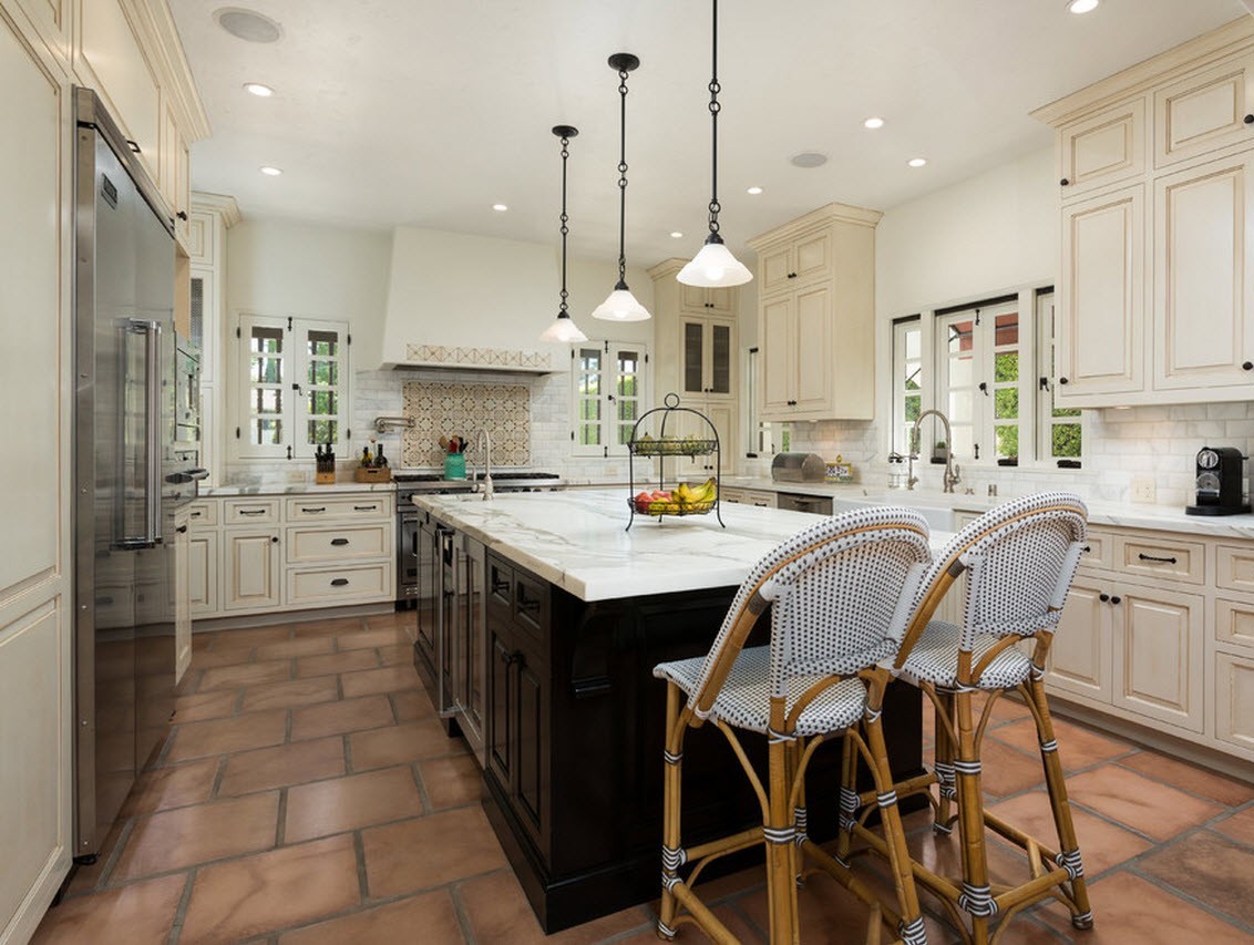 Μεσογειακές ιδέες σχεδιασμού κουζίνας στυλ