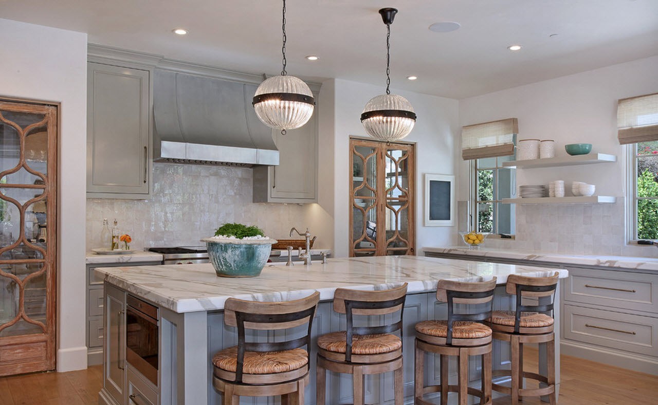 Μεσογειακές επιλογές ιδεών κουζίνας