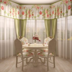 kitchen with bay window decoration ideas