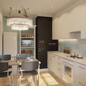 kitchen with ventilation duct ideas