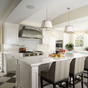 Mutfak stüdyo daire dekor fotoğraf