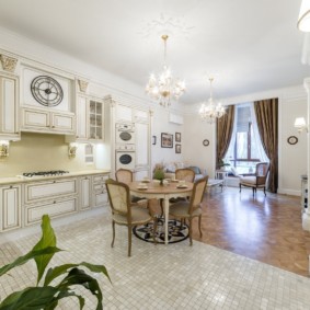 mutfak stüdyo daire tasarım fikirleri