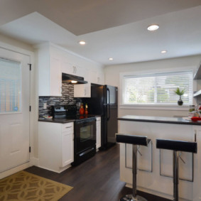 mutfak stüdyo daire fikirler görünümler