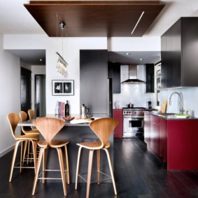 mutfak stüdyo daire dekorasyon