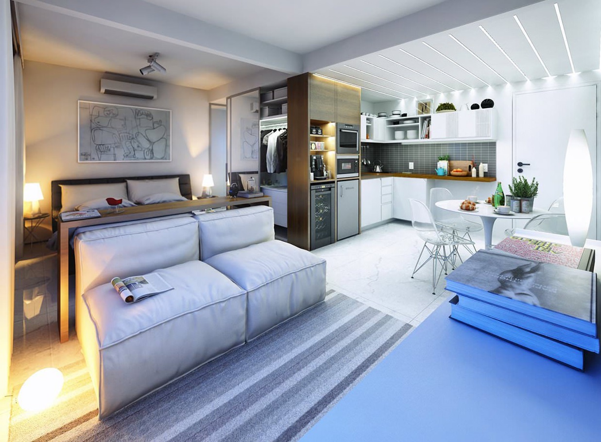 studio 23 m² décor photo