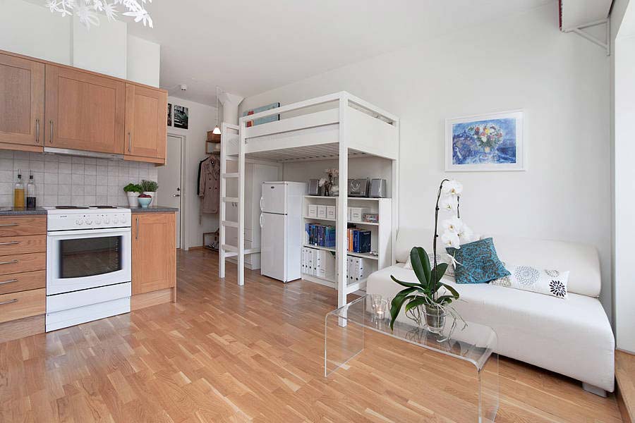 studio 23 mètres carrés design