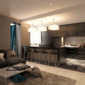 décor de studio de style loft