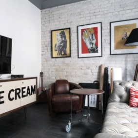 idées de studio de style loft