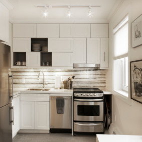 Διακοσμητικό ζωγραφισμένο τοίχο κουζίνας