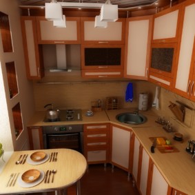 Έπιπλα κουζίνας με προσόψεις πλαισίου