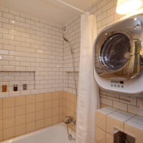 Modèle mural d'une machine à laver