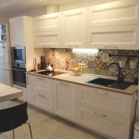 carreaux de sol pour la cuisine et le couloir