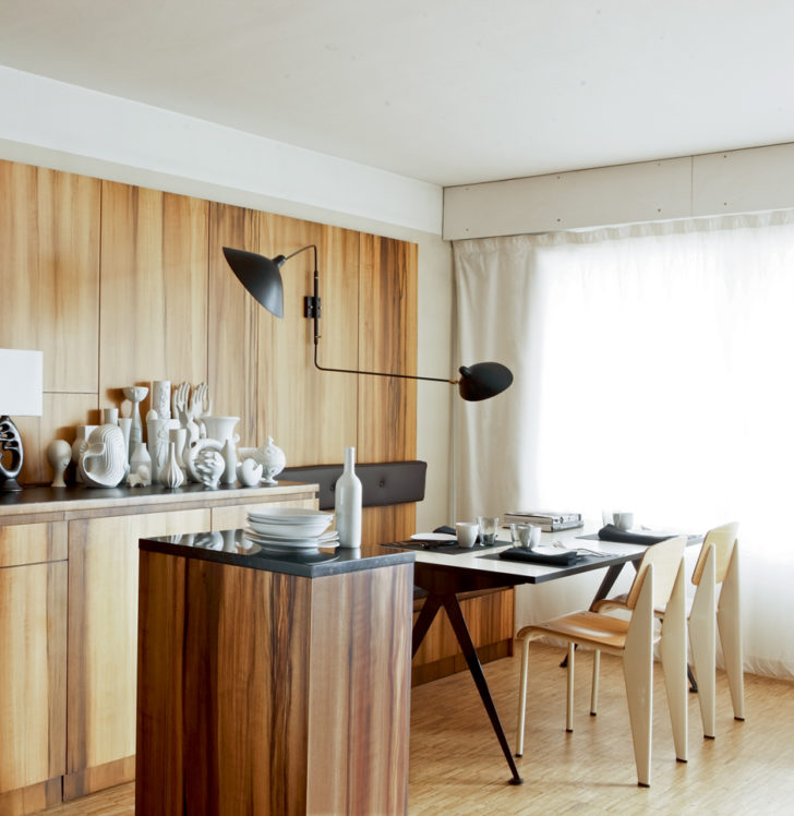 Khu vực ăn uống theo phong cách đương đại.