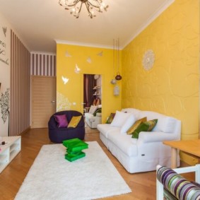 papier peint pour un salon moderne