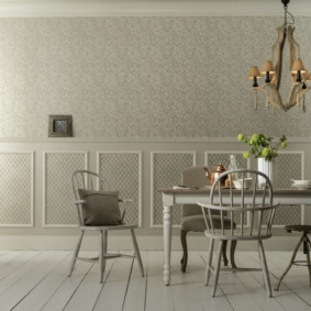 papier peint pour des idées de décoration de salon moderne