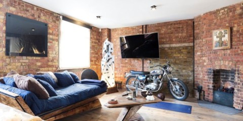 studio dans les vues de photo de style loft