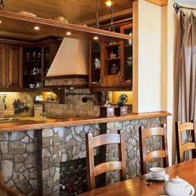 décoration murale en pierre décorative