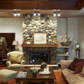 décoration murale avec pierre décorative