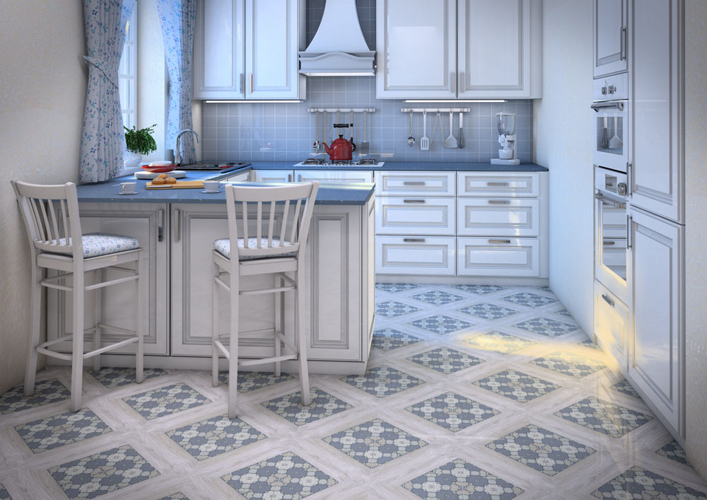 carrelage de cuisine