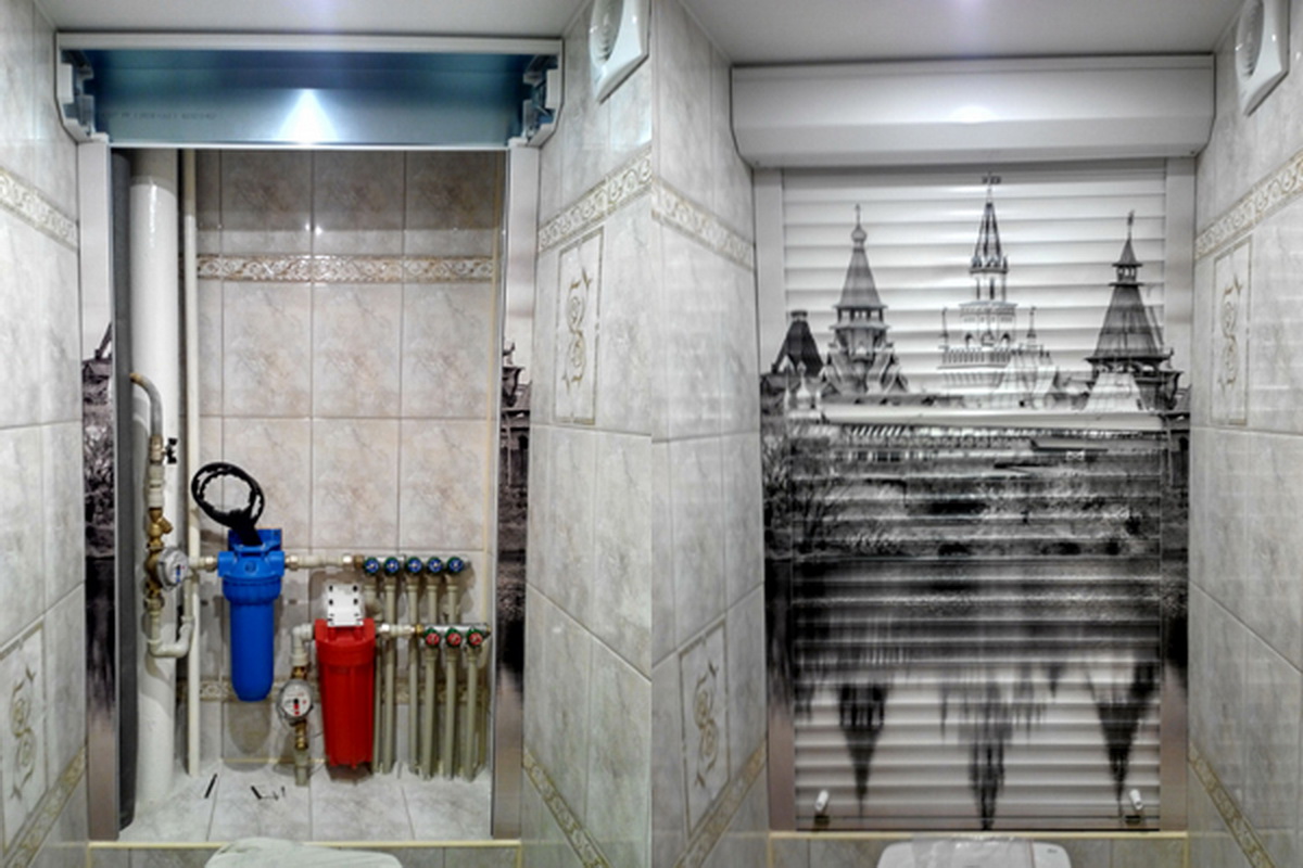 idea foto bidai tandas