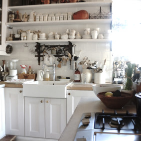 rak di dapur dan bukan gantung gambar kabinet