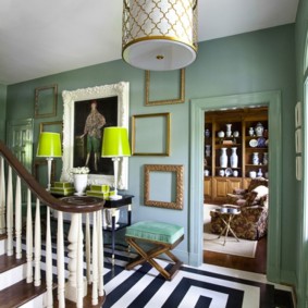 lustre de plafond dans le couloir idées intérieures