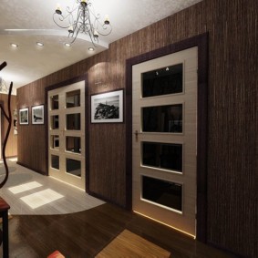 lustre de plafond dans le couloir idées de photos