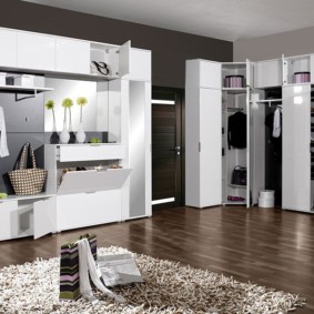 couloir design blanc