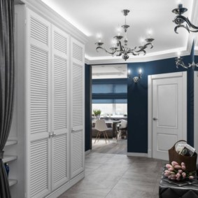 couloir design blanc