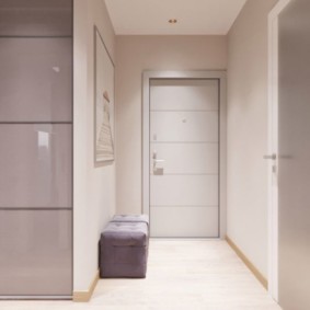 couloir en options blanches