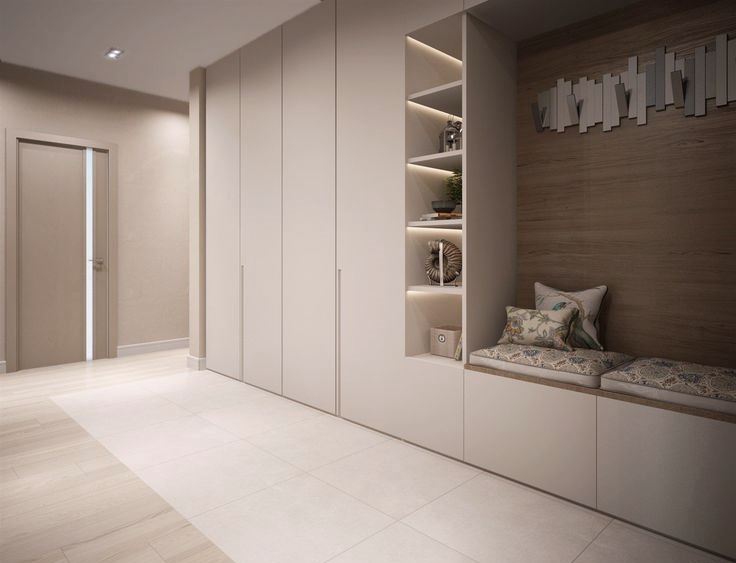 hall d'entrée blanc