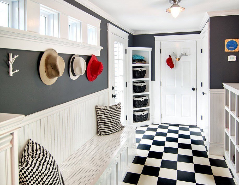 couloir dans les tons blancs photo espèces