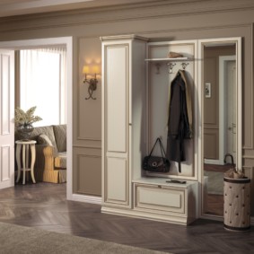 couloir design blanc