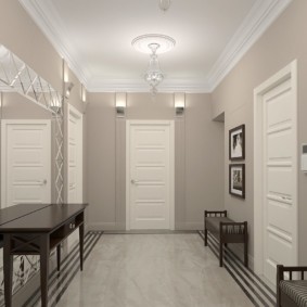 hall d'entrée gris