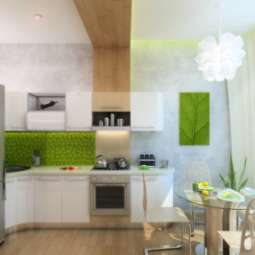 arrangement of furniture and appliances in the kitchen photo reviews