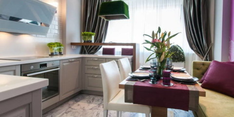 disposición de muebles y electrodomésticos en la cocina opciones fotográficas