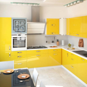 arrangement of furniture and appliances in the kitchen decor ideas