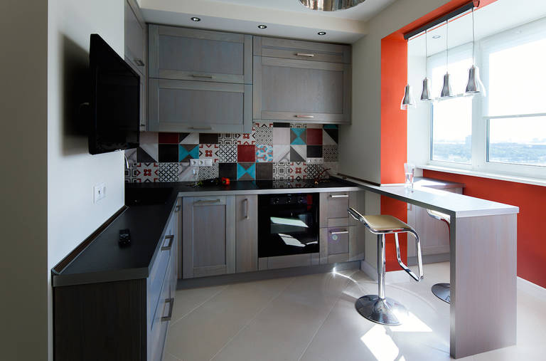 arrangement of furniture and appliances in the kitchen ideas overview