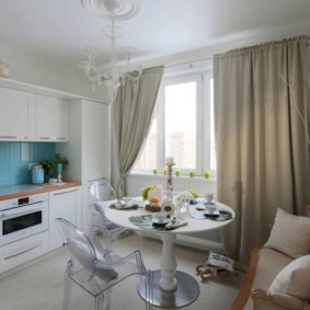 arrangement of furniture and appliances in the kitchen decor options