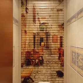 rolling shutters dalam hiasan tandas