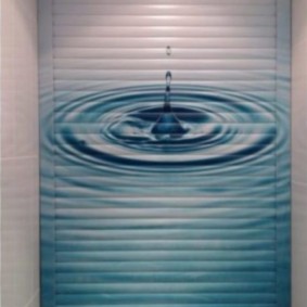 roller shutters dalam foto pilihan toilet