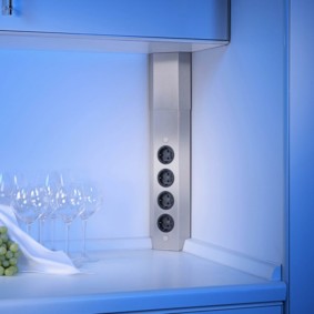 modern mutfak fotoğraf prizleri