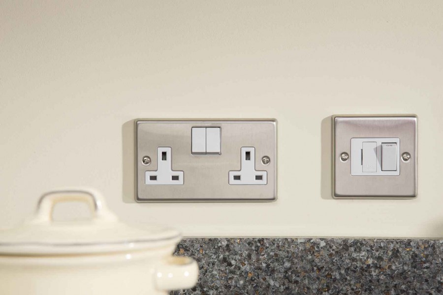 modern mutfak fikirleri prizler