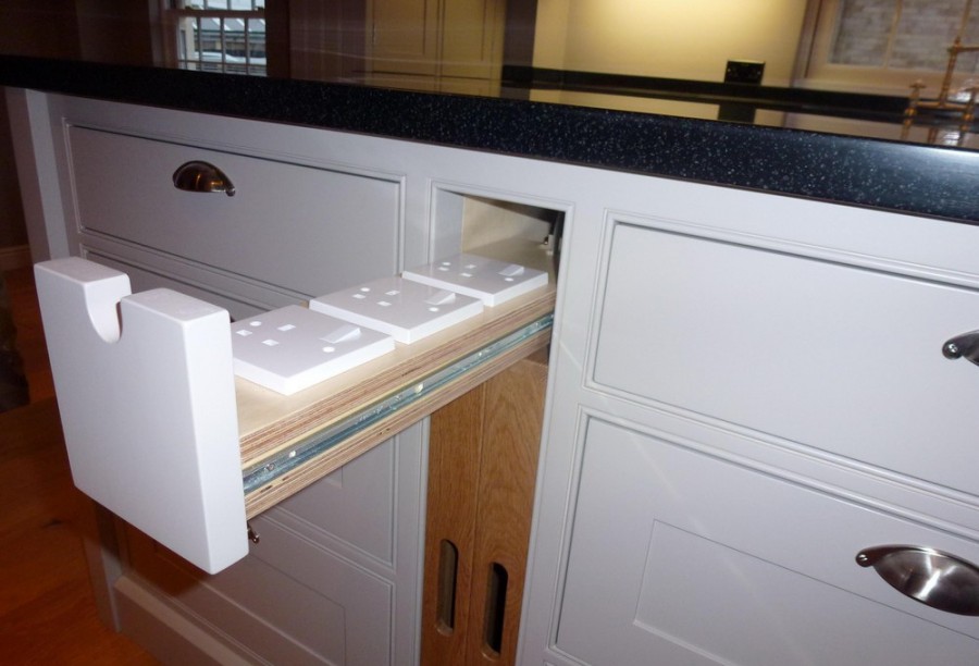 modern mutfak tasarım fikirleri prizler