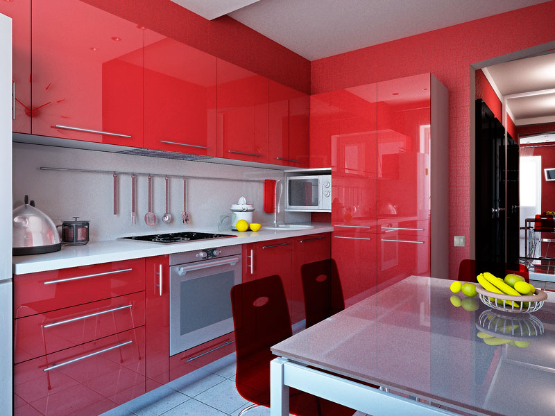 kabinet ke siling di dapur