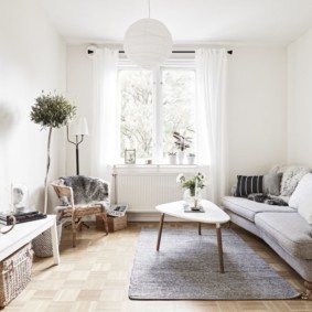 Options de salon de style scandinave