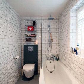 opțiuni combinate de idei de baie