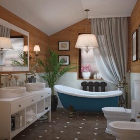 fotografie de baie combinată interior