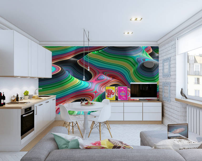 decoración moderna de la cocina